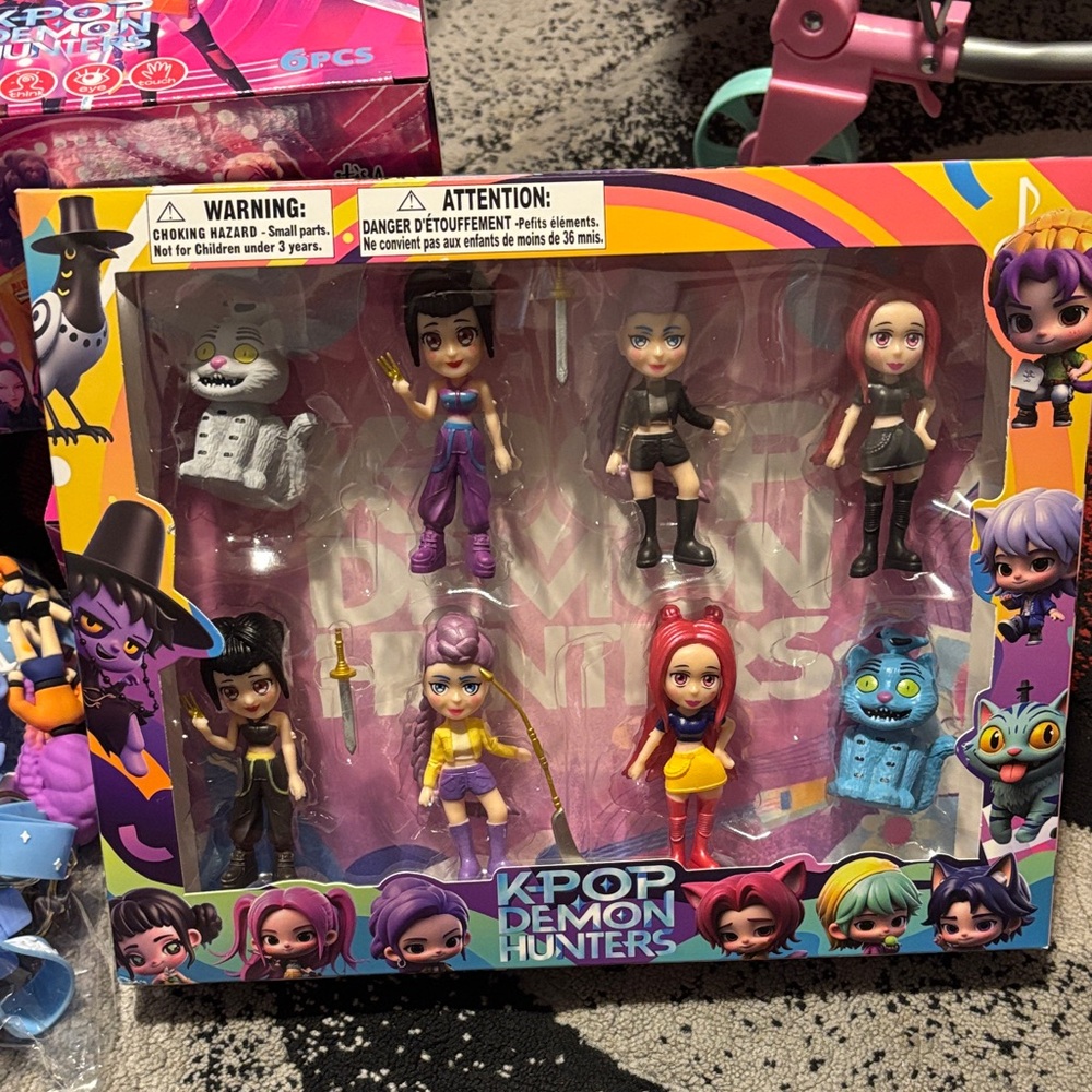 K-Pop Demon Hunters Action Figure Set